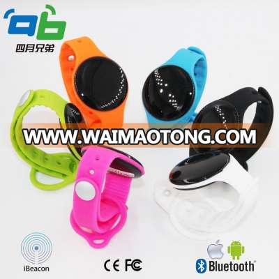 BLE Beacon Silicon Wristband for Student